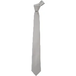 Grey Classic Tie in Fabric Man