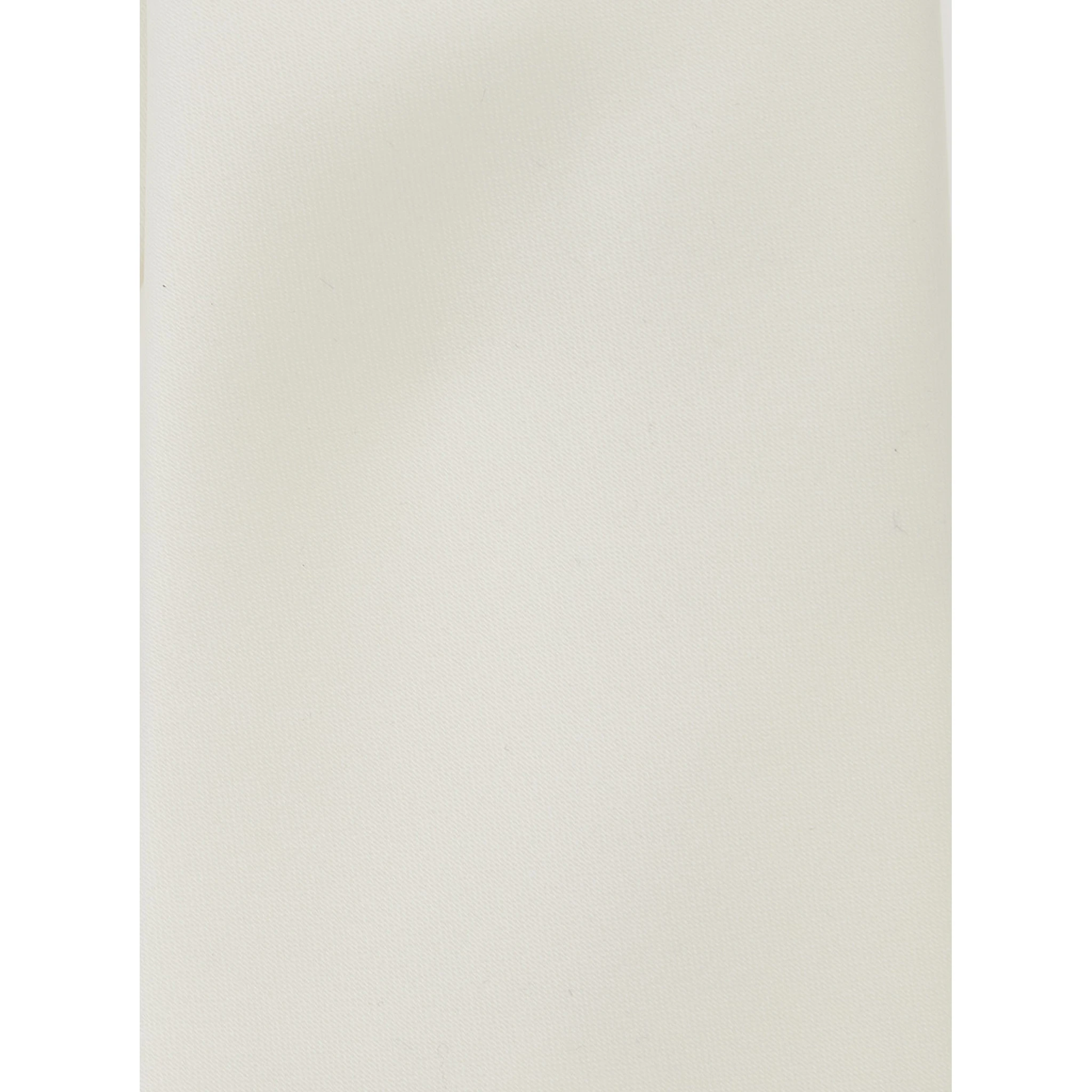 White Classic Tie in Fabric Man