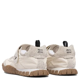 Sport Quilted Nylon Mary Jane Sneaker