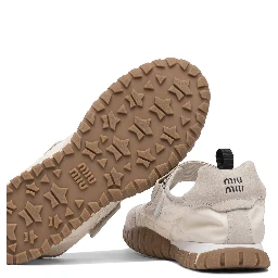 Sport Quilted Nylon Mary Jane Sneaker