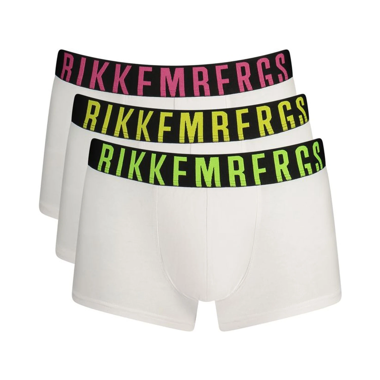 White Cotton Men Boxer Short
