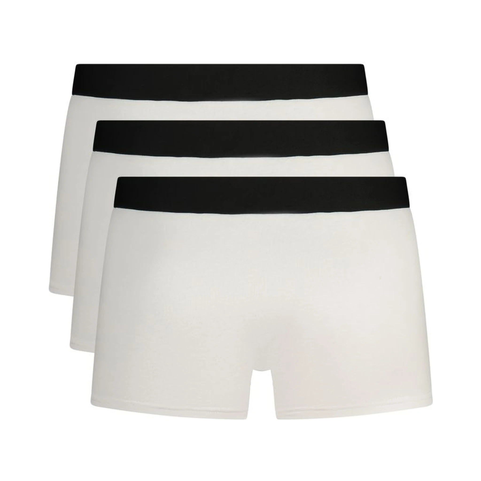 White Cotton Men Boxer Short