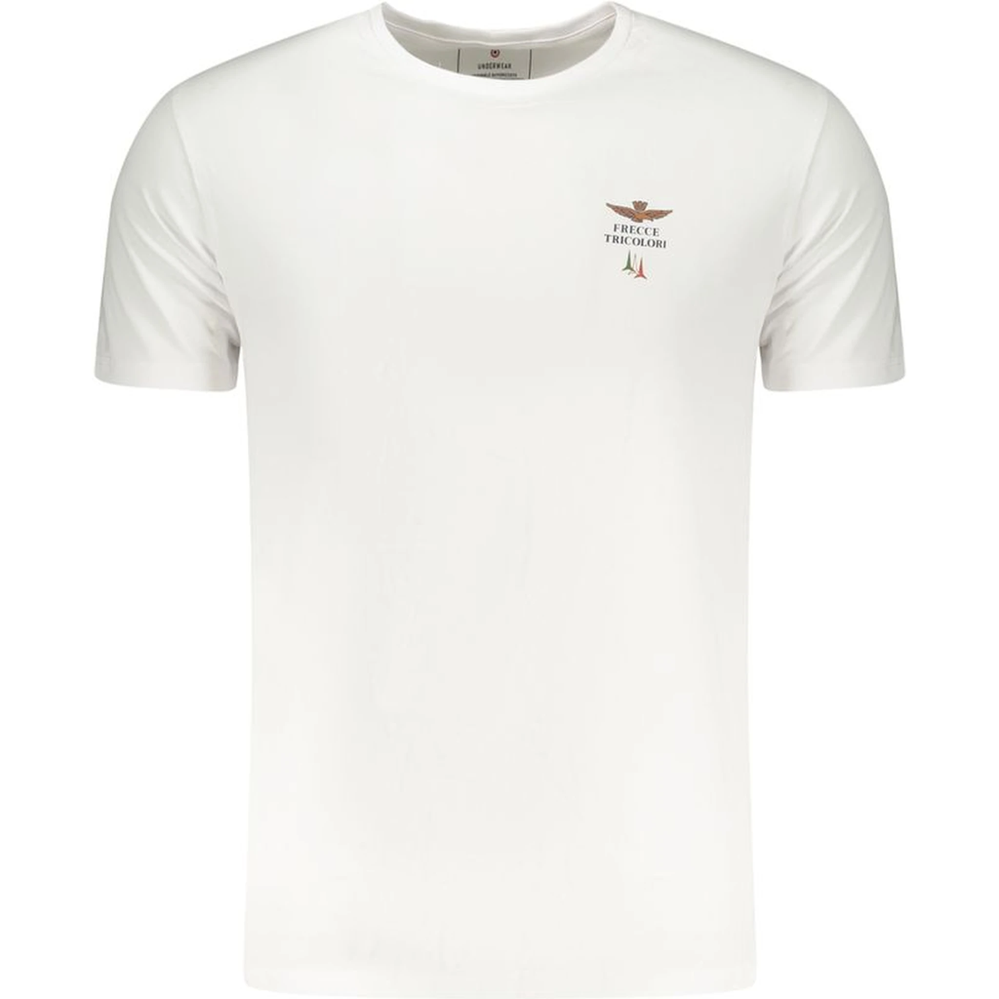White Cotton Men's T-Shirt