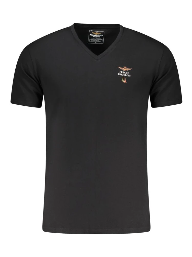 Black Cotton Men Underwear Shirt