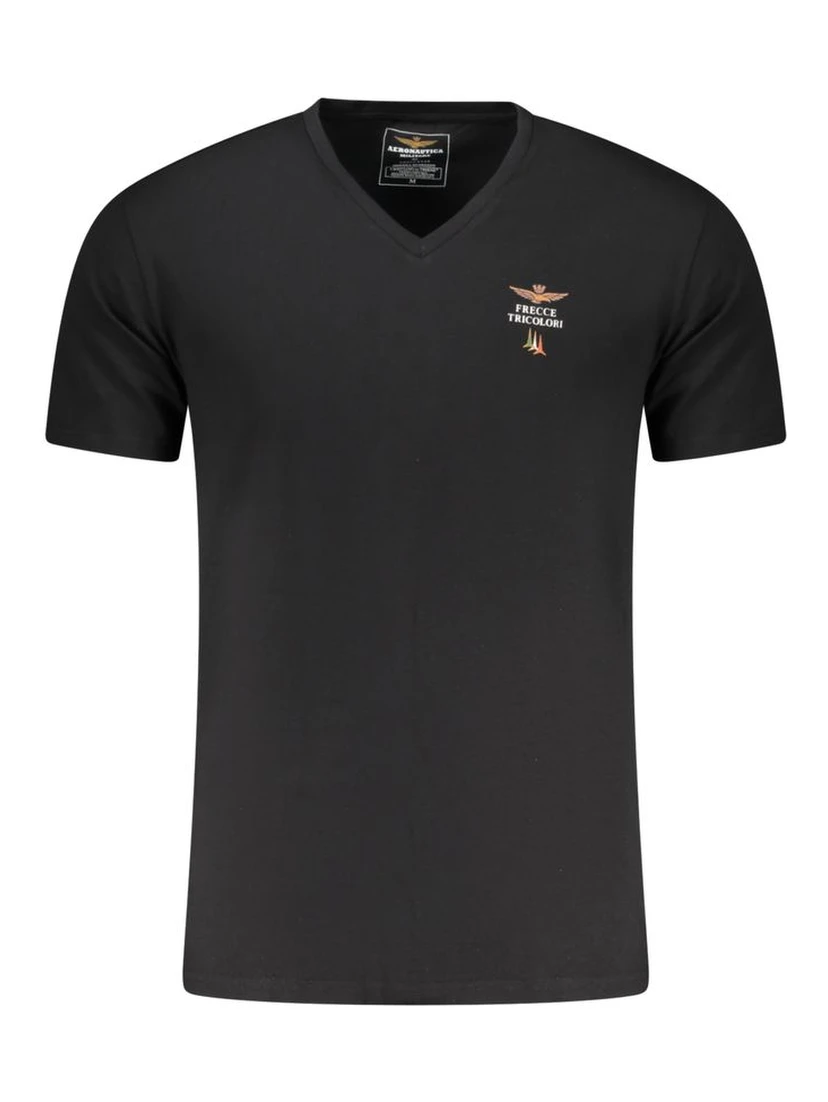 Black Cotton Men Underwear Shirt