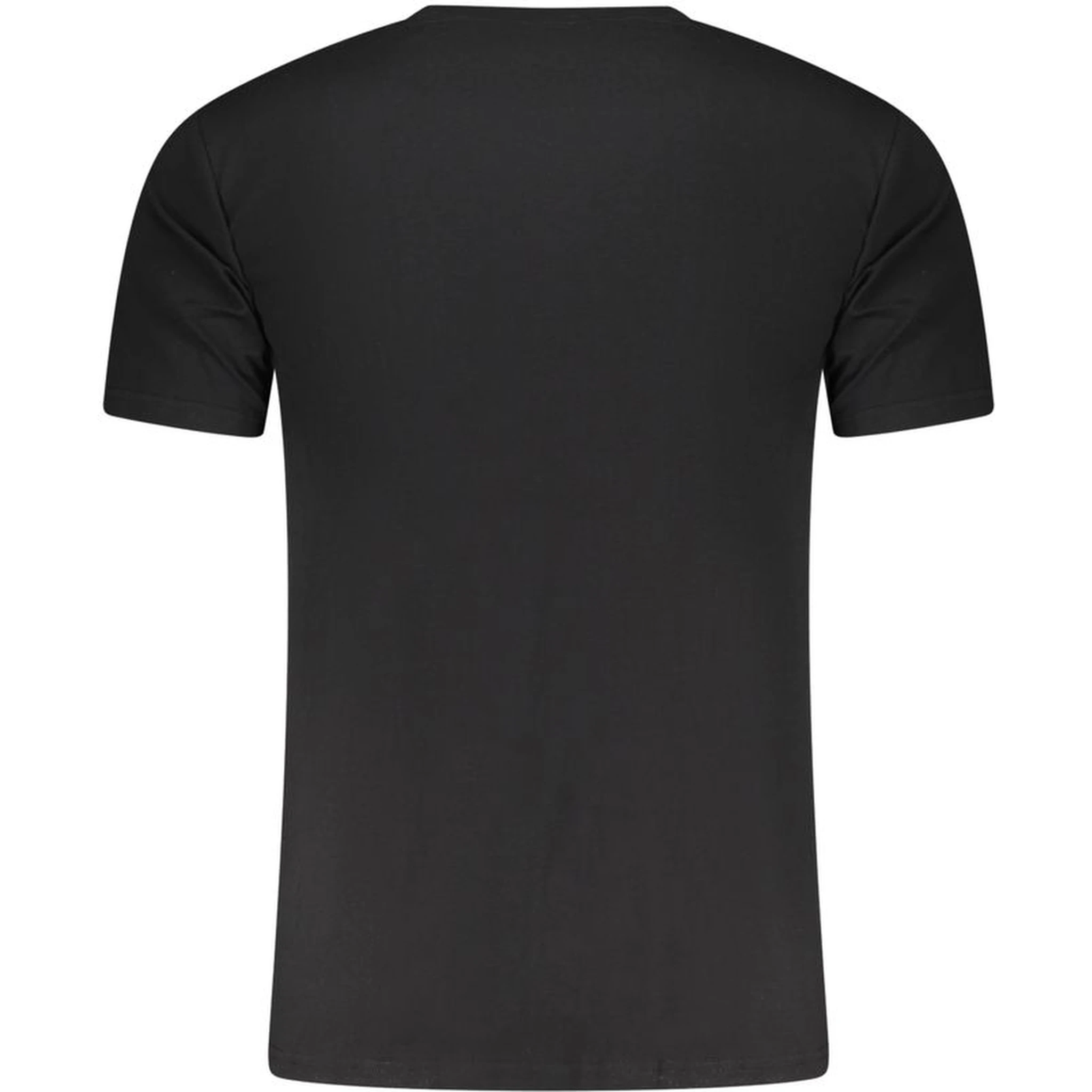 Black Cotton Men Underwear Shirt