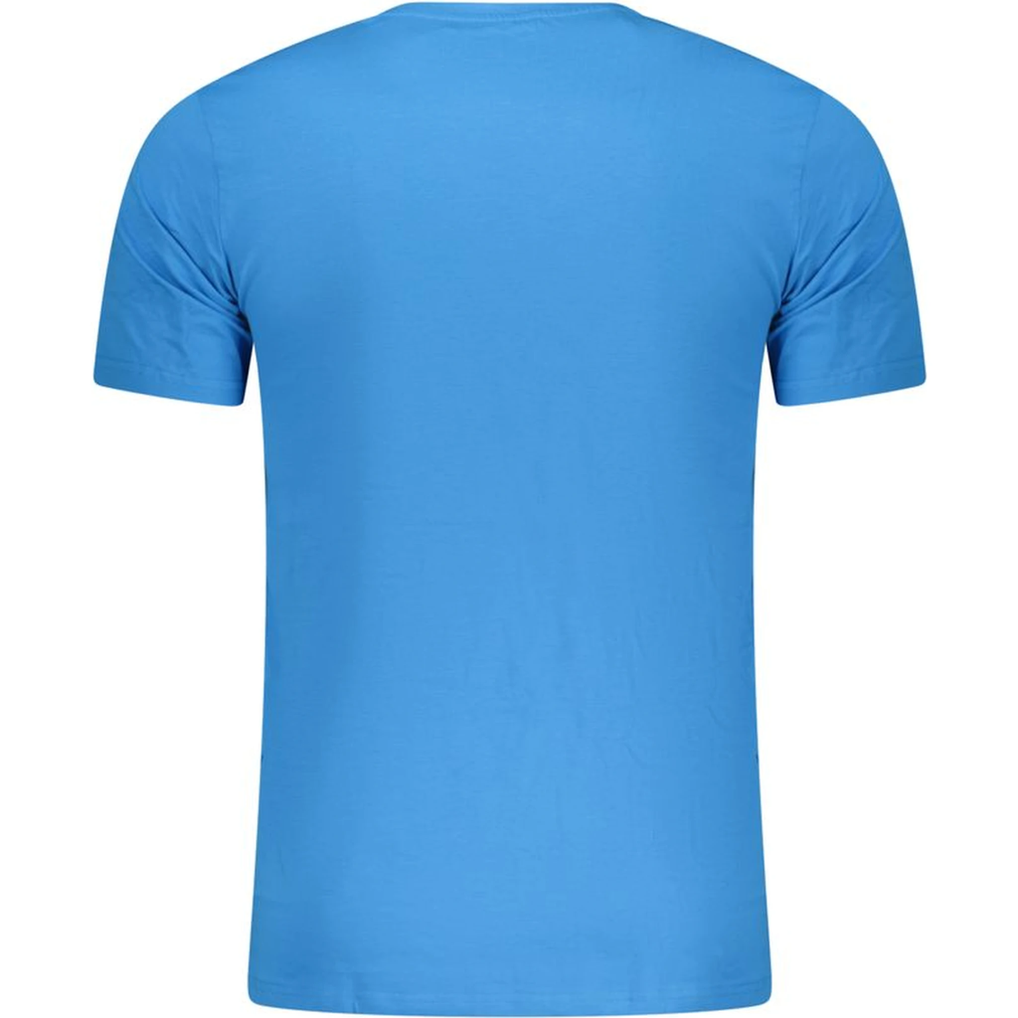 Blue Cotton Men Underwear Shirt
