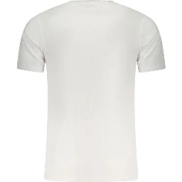 White Cotton Men Underwear Shirt