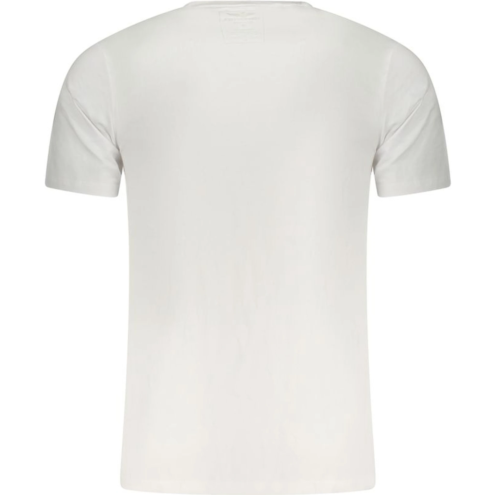 White Cotton Men Underwear Shirt