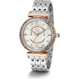 Gray Stainless Steel Dress Watch