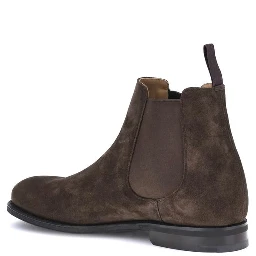 Brown Calf Leather Bos Taurus Chelsea Boots