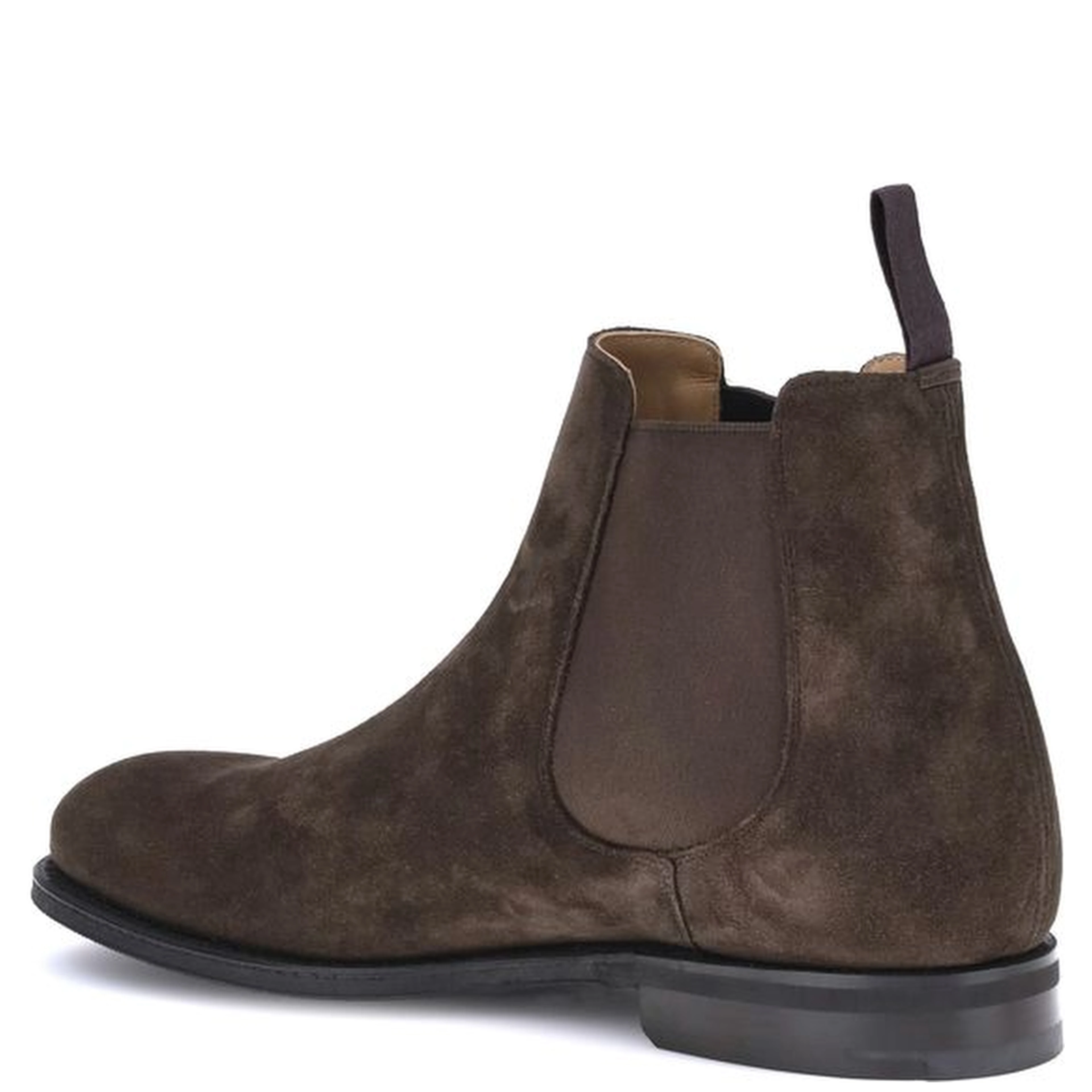 Brown Calf Leather Bos Taurus Chelsea Boots