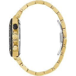Gold Stainless Steel Sport Watch