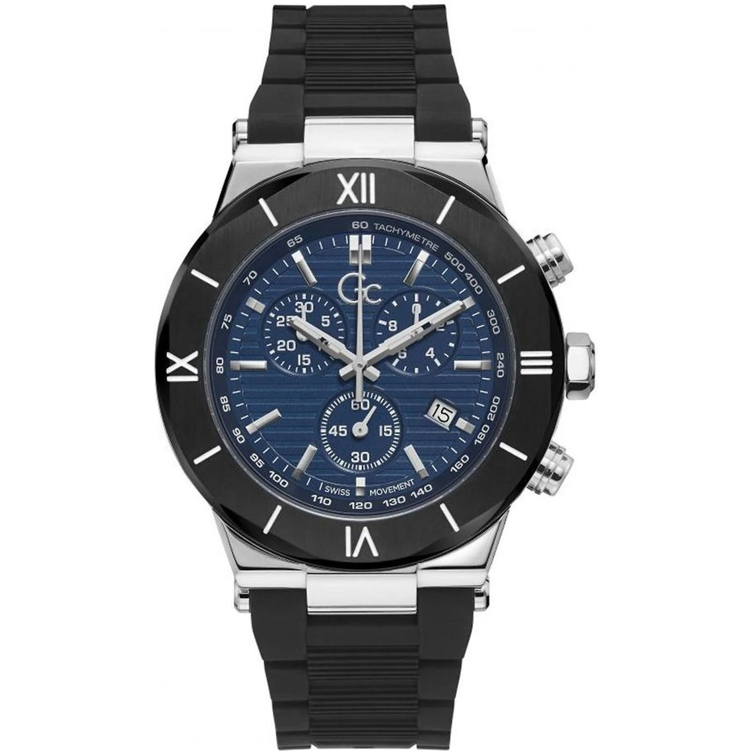 Black Synthetic Sport Watch