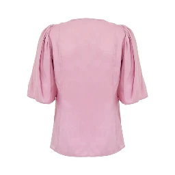 Pink Satin Tank Tops