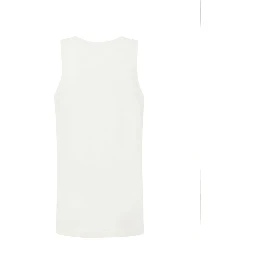 White Cotton Sleveless Jacket