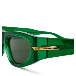 Green Acetate Sunglasses