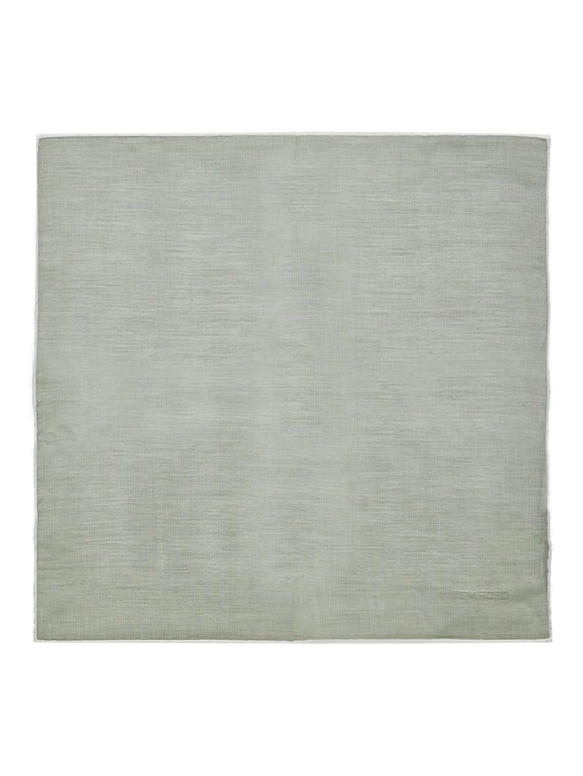 Green Cotton Pocket Square