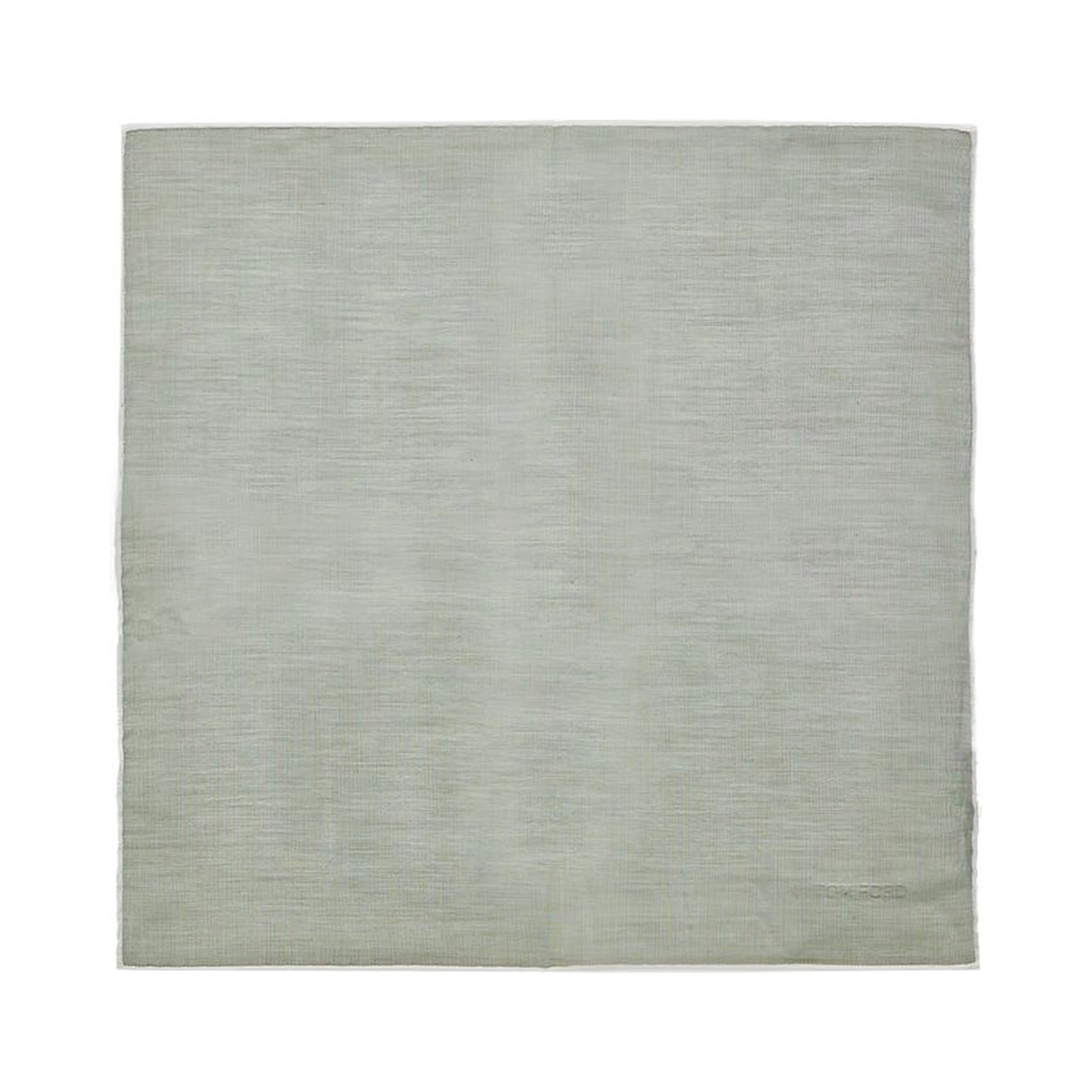Green Cotton Pocket Square
