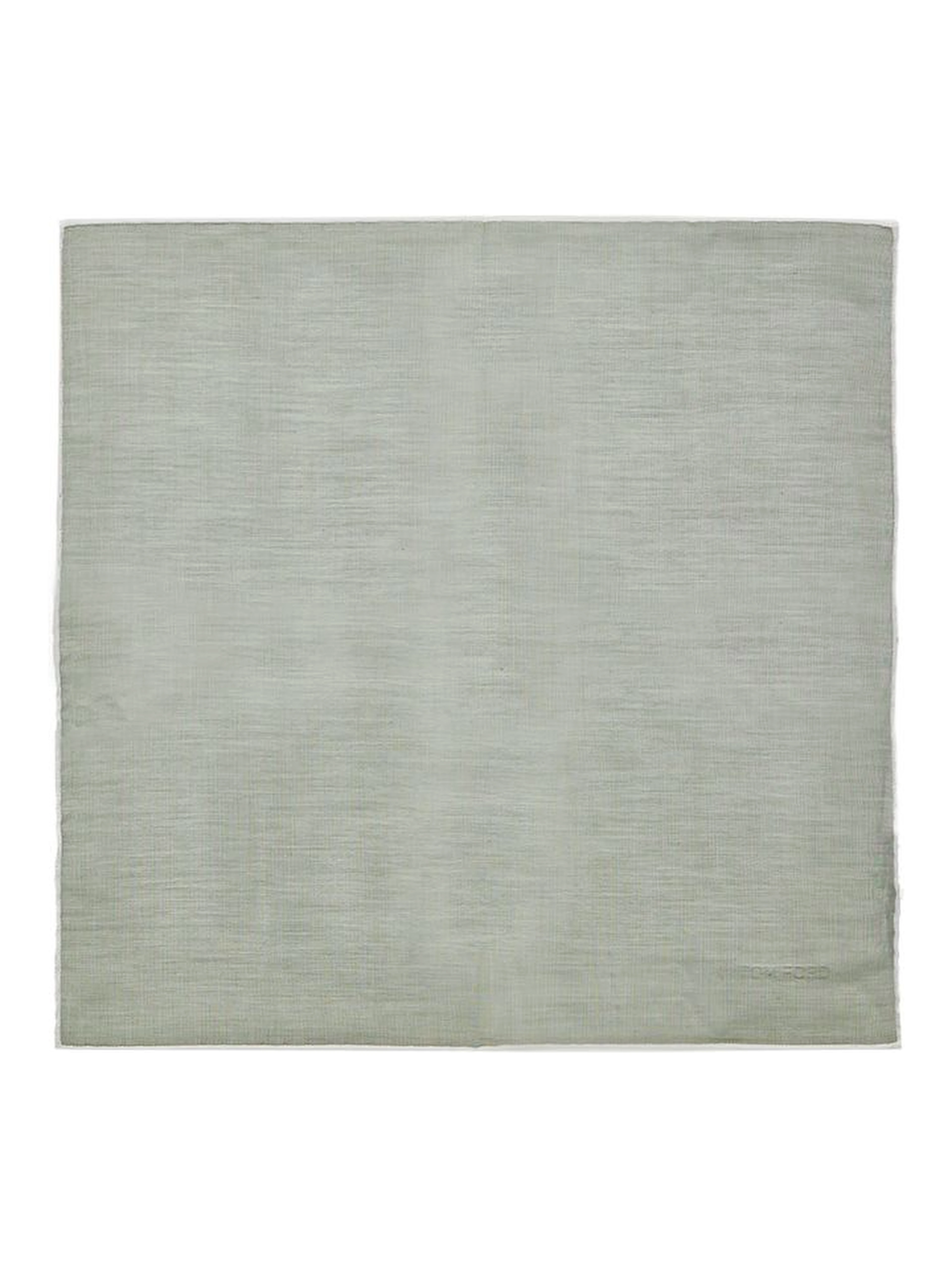 Green Cotton Pocket Square