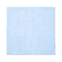 Blue Cotton Pocket Square