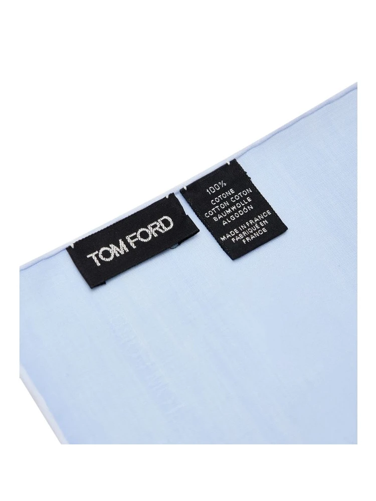 Blue Cotton Pocket Square alternative