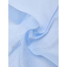 Blue Cotton Pocket Square