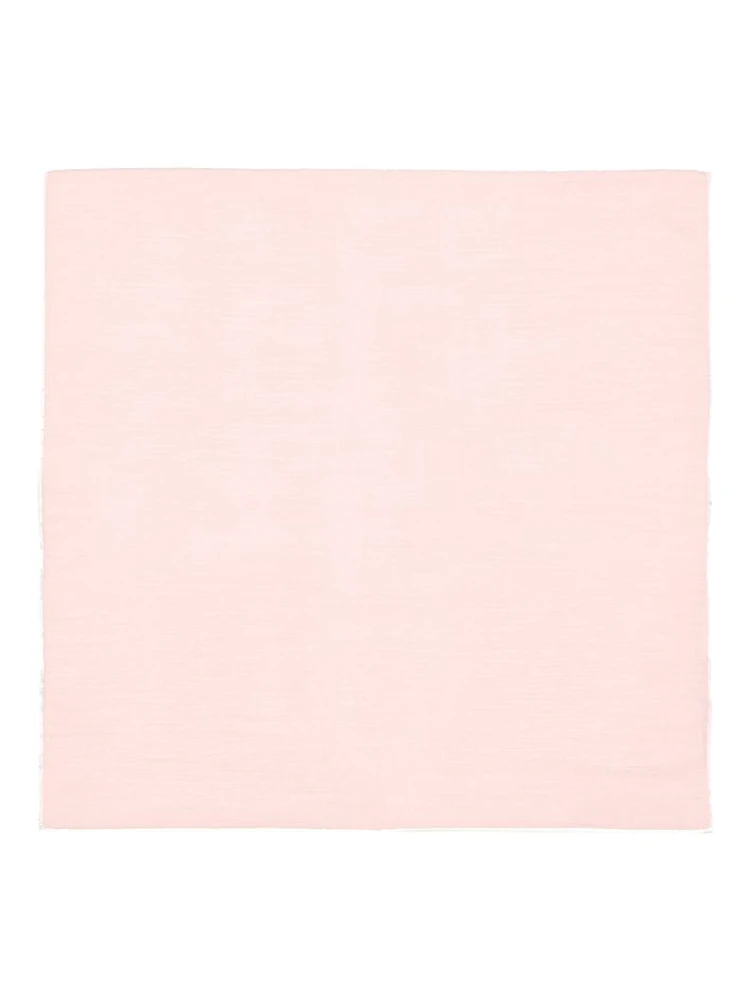 Pink Cotton Pocket Square