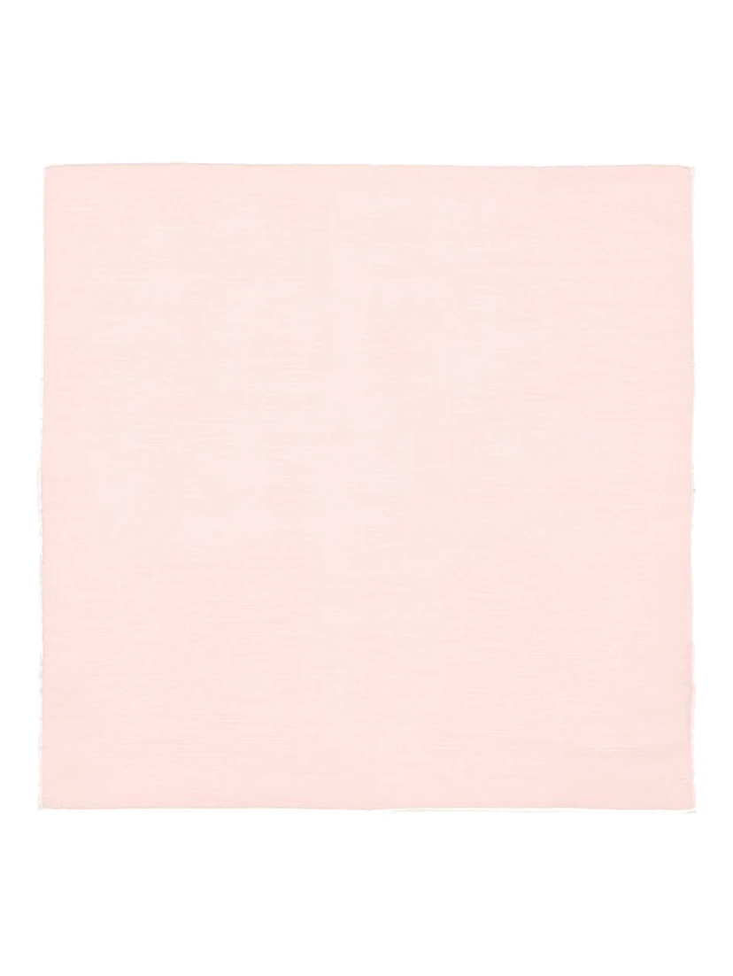 Pink Cotton Pocket Square