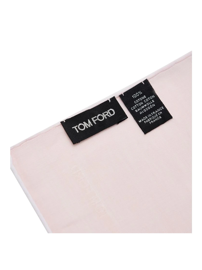 Pink Cotton Pocket Square