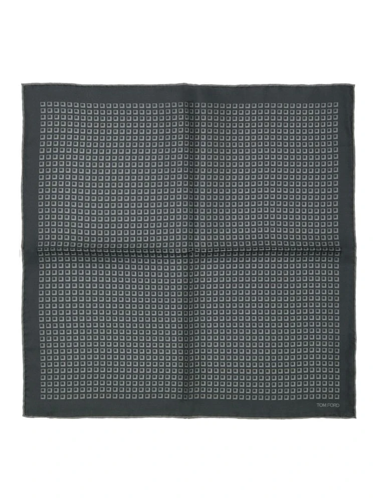 Green Silk Pocket Square