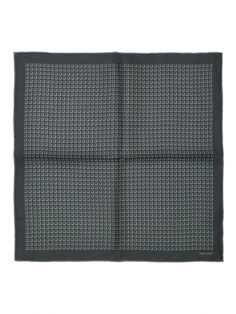 Green Silk Pocket Square