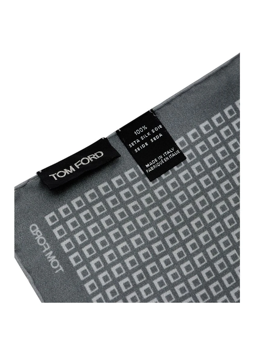 Green Silk Pocket Square