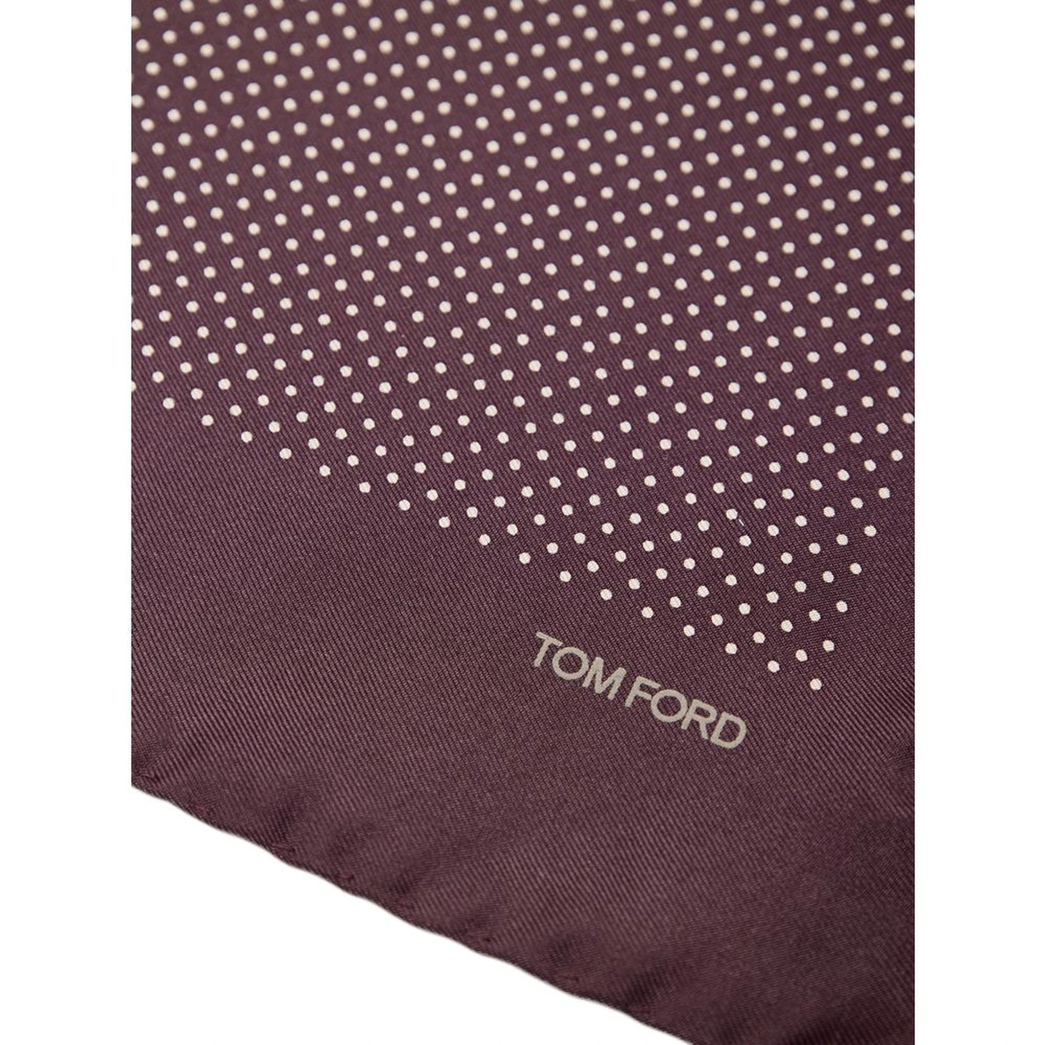 Bordeaux Silk Pocket Square