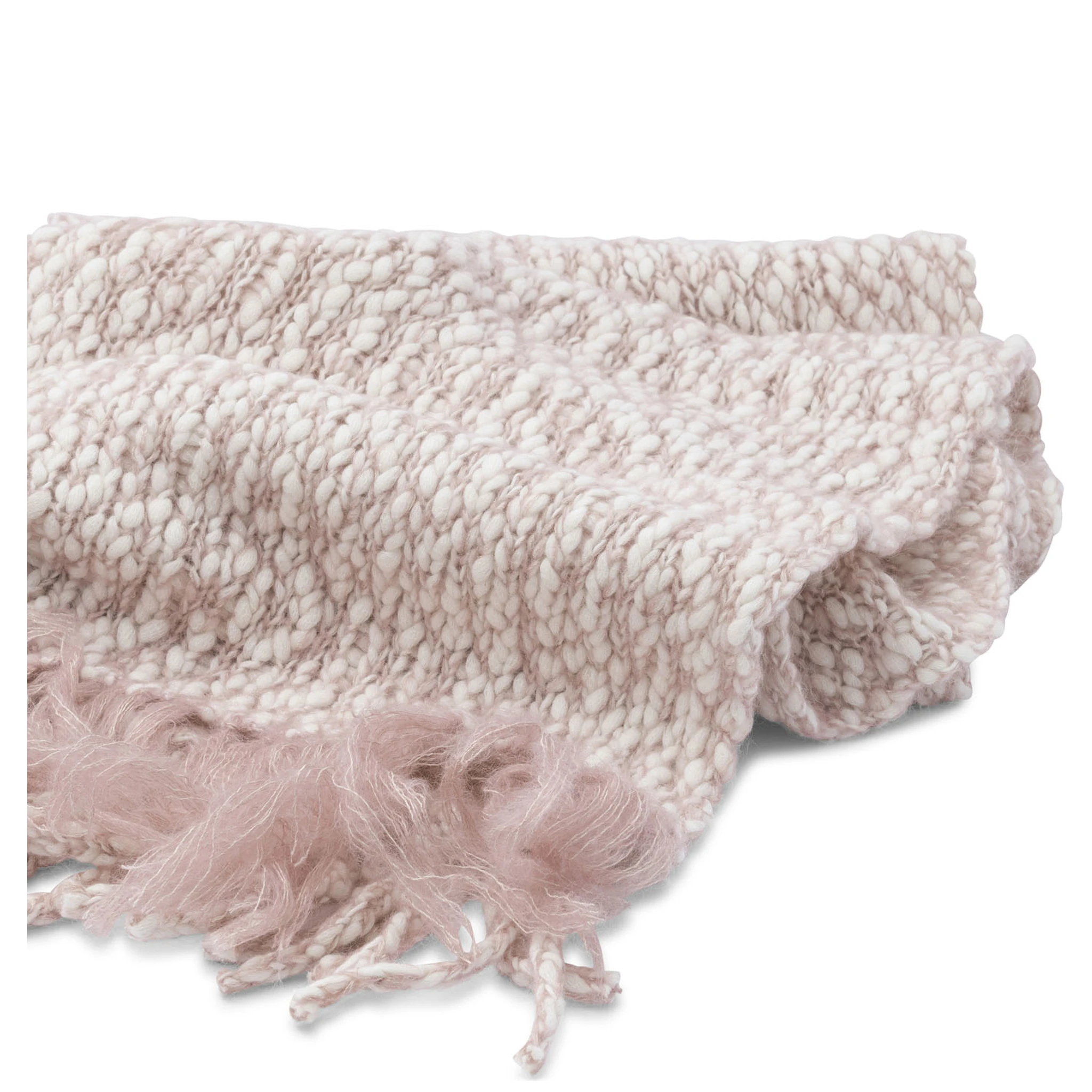 "Barite Bubbly" scarf in wool and mohair-silk