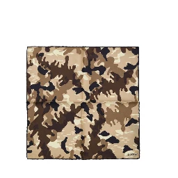 Beige Silk Pocket Square