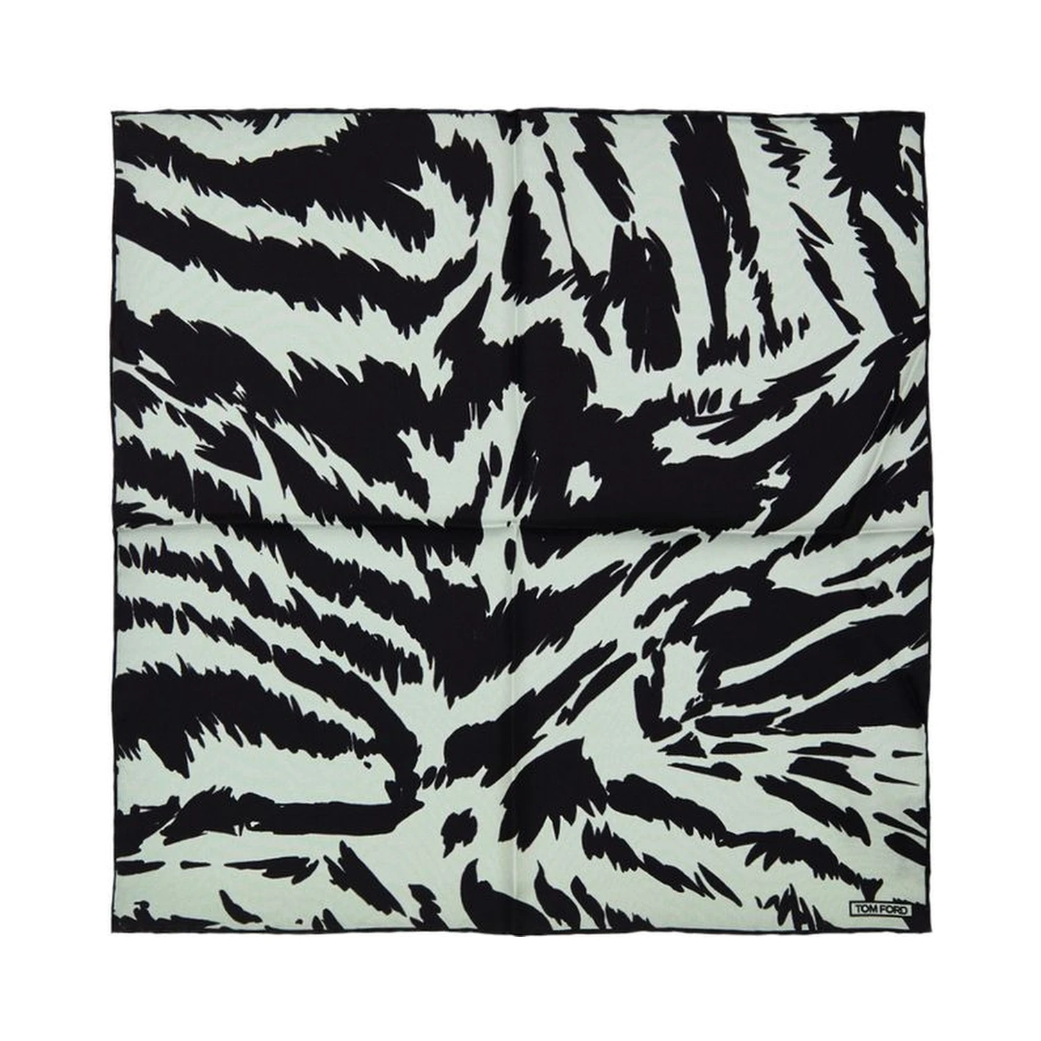 Gray Silk Pocket Square