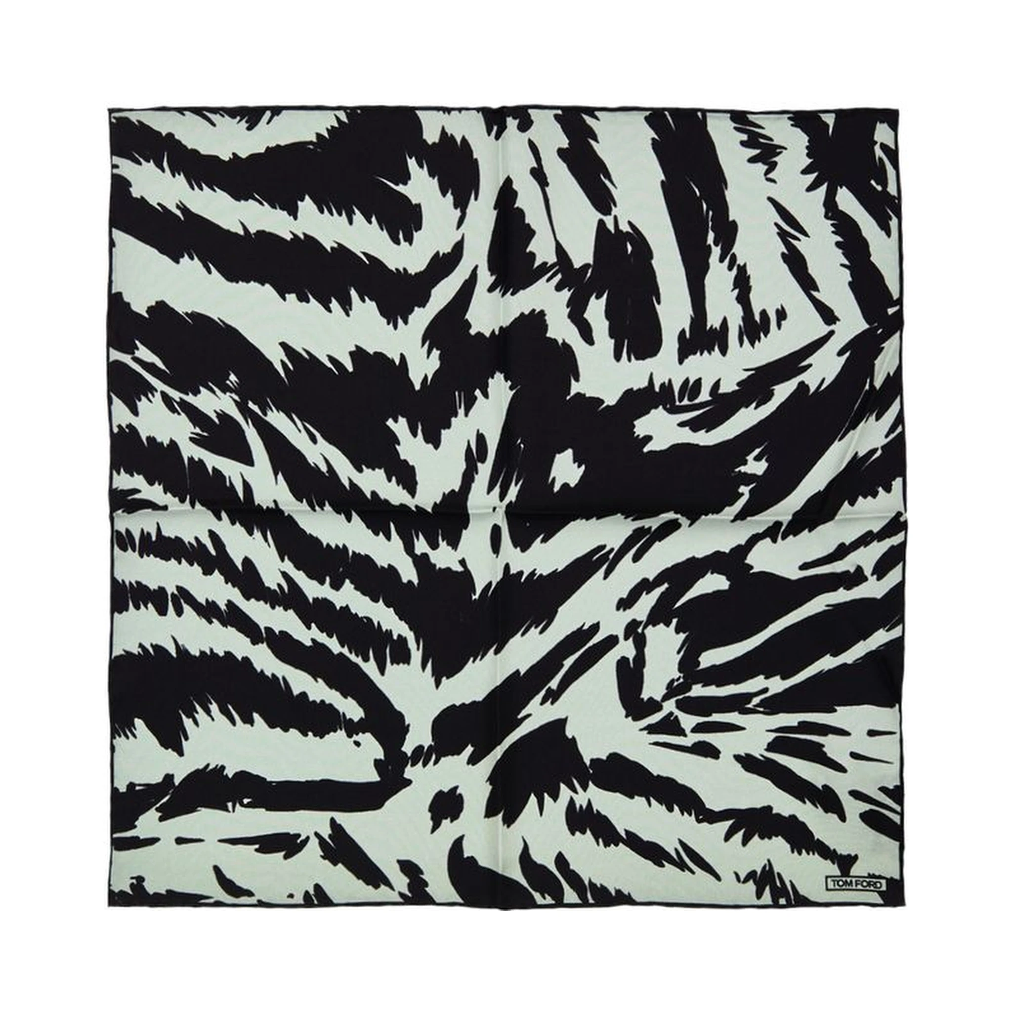 Gray Silk Pocket Square