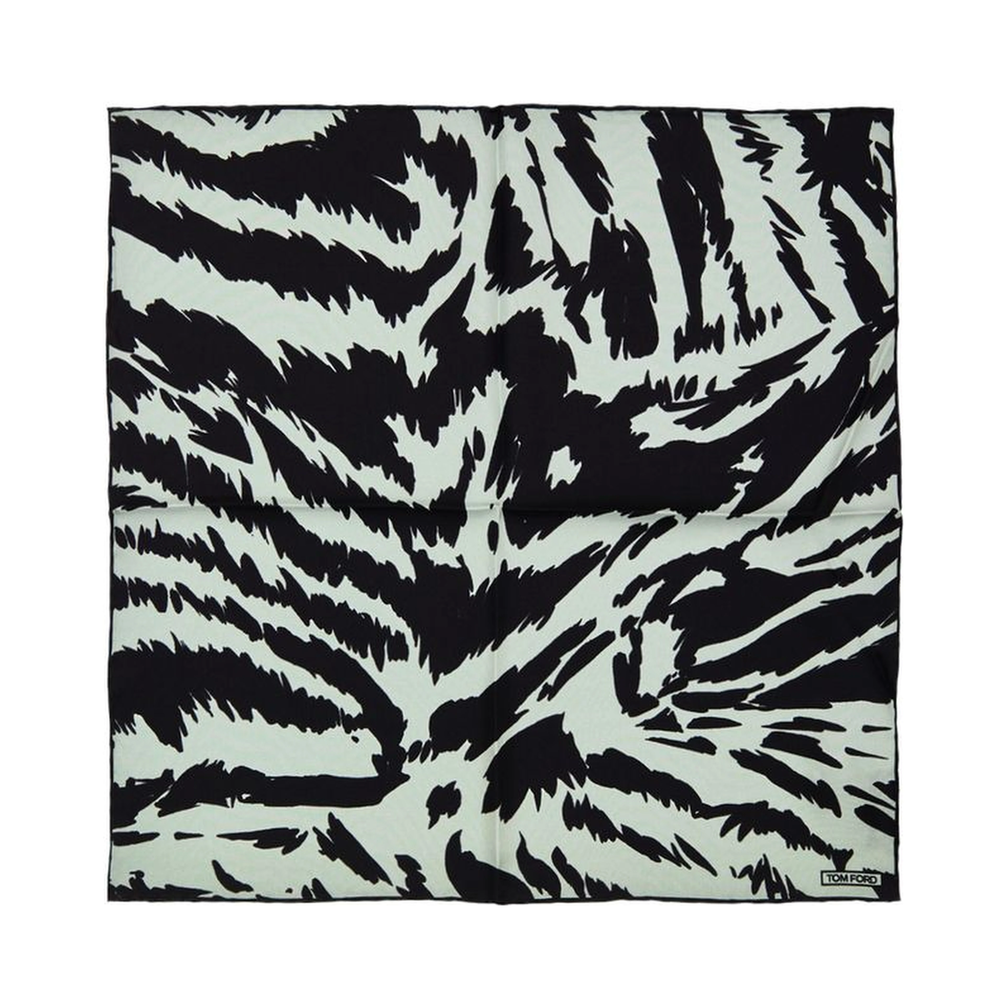 Gray Silk Pocket Square