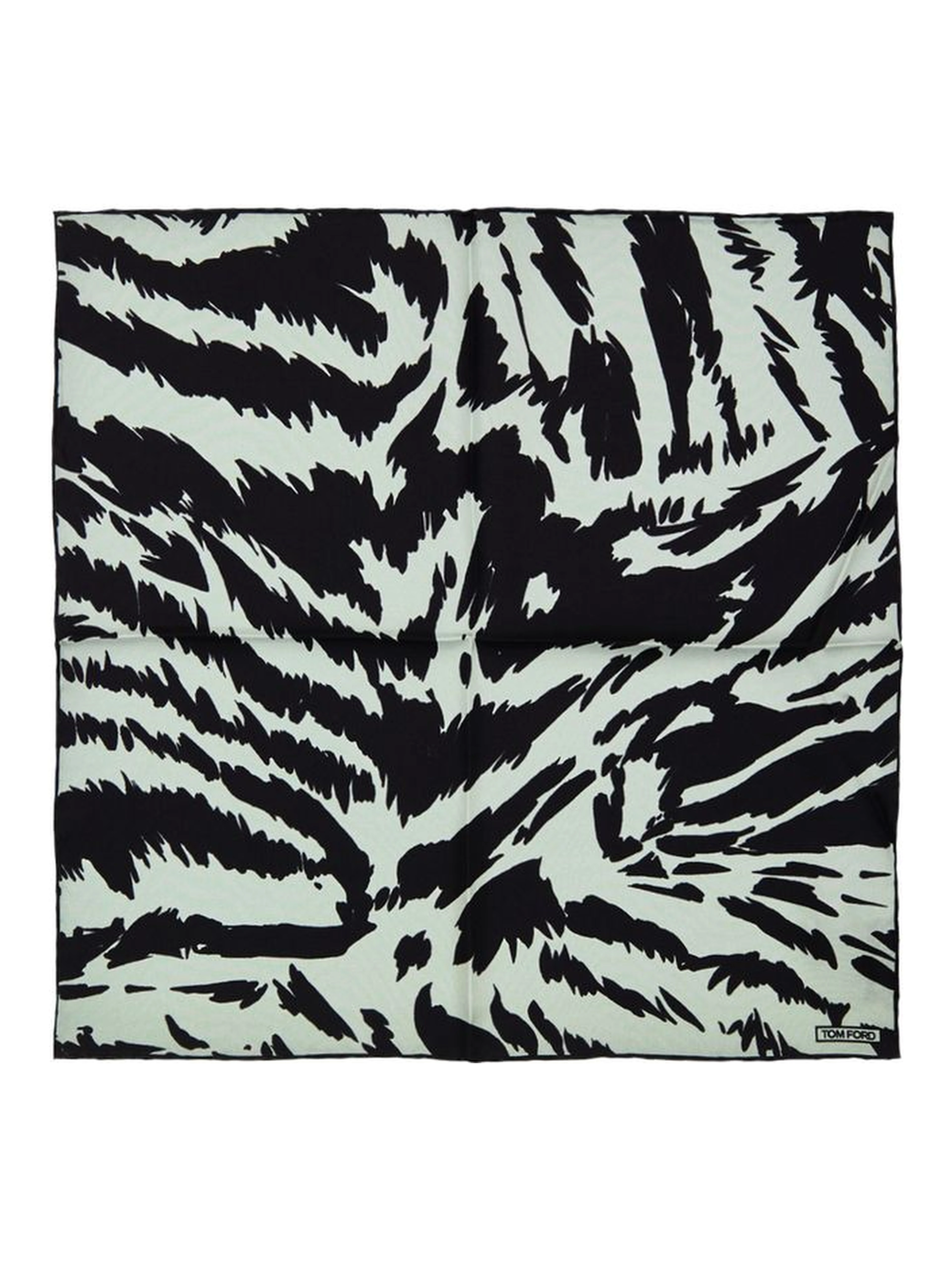 Gray Silk Pocket Square