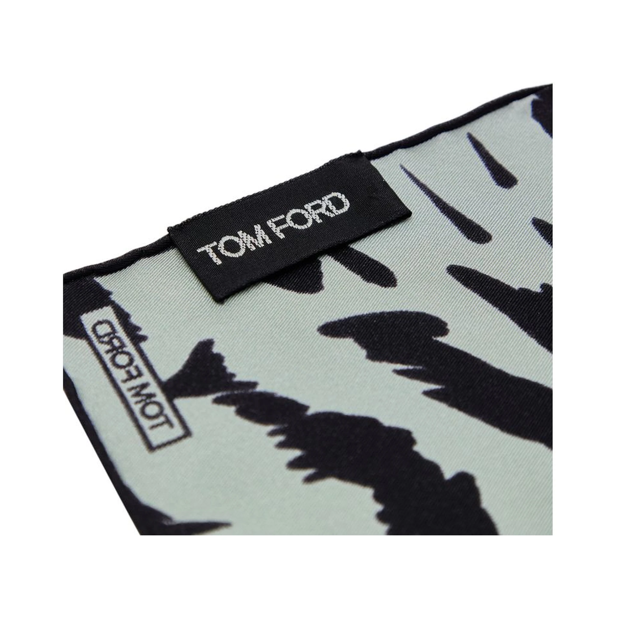 Gray Silk Pocket Square