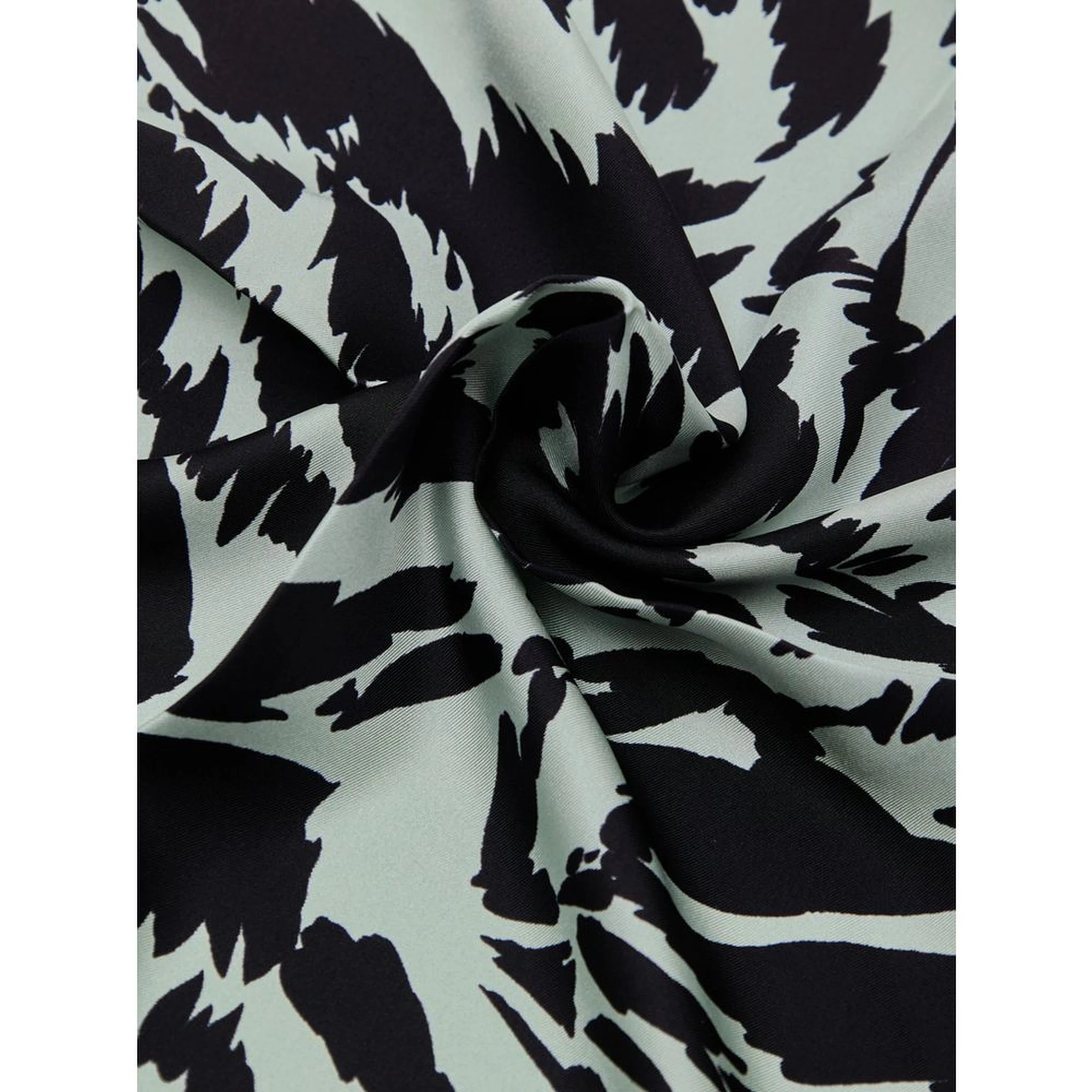 Gray Silk Pocket Square