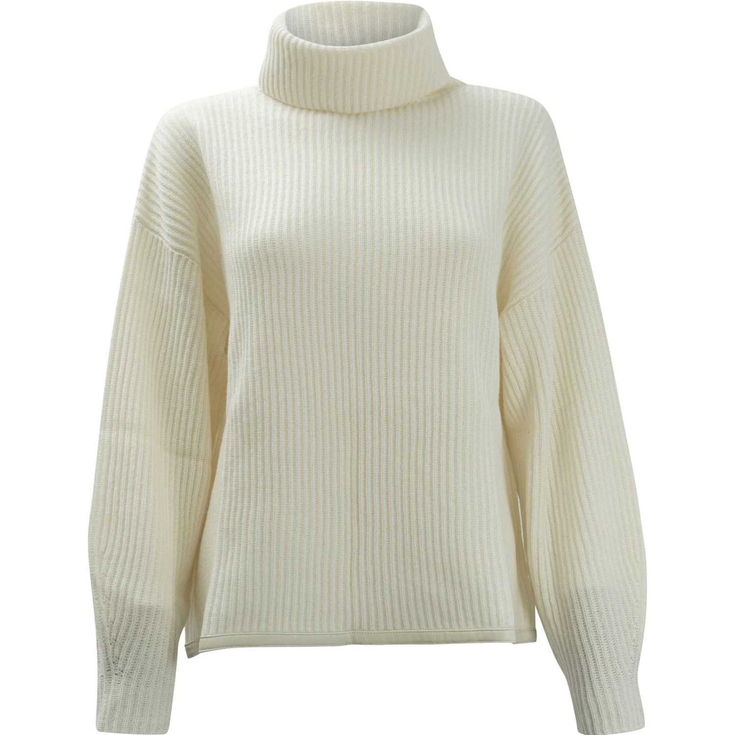 Wool and cashmere turtle-neck