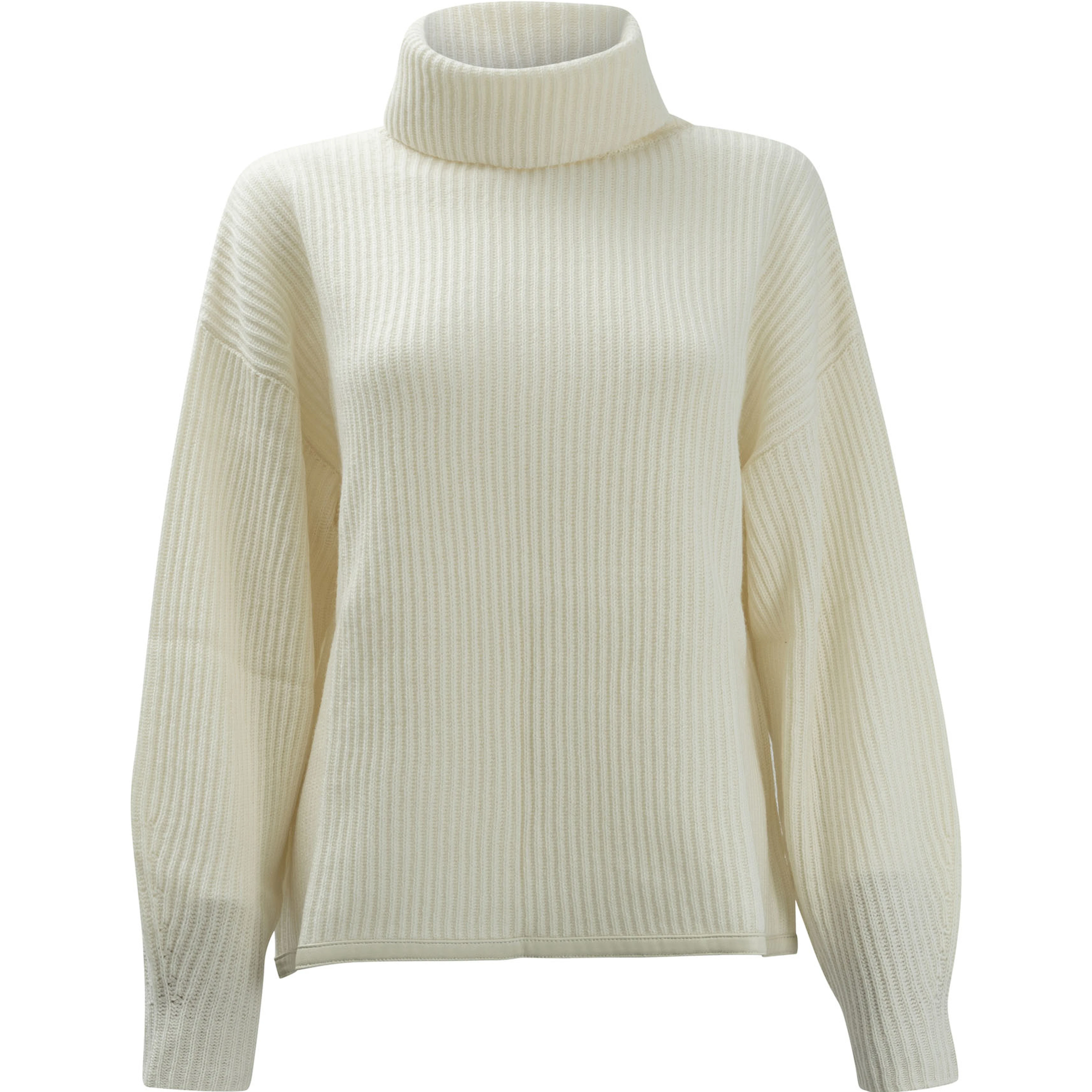 Wool and cashmere turtle-neck