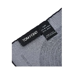 Gray Silk Pocket Square