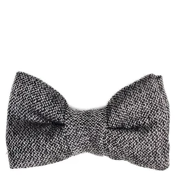 Gray Silk Bowtie