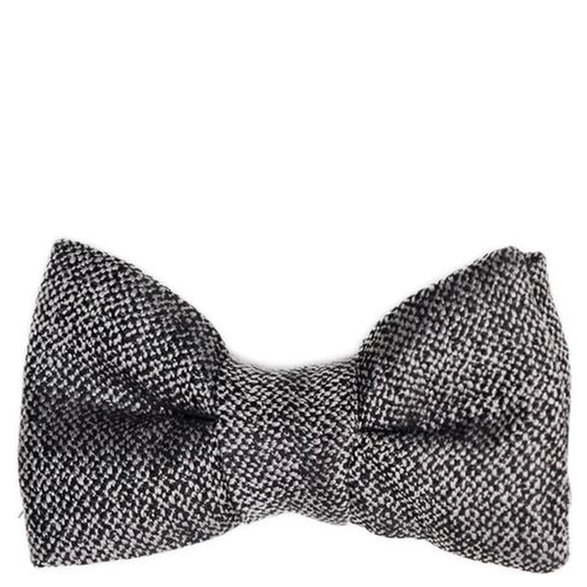 Gray Silk Bowtie
