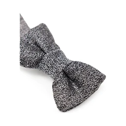 Gray Silk Bowtie
