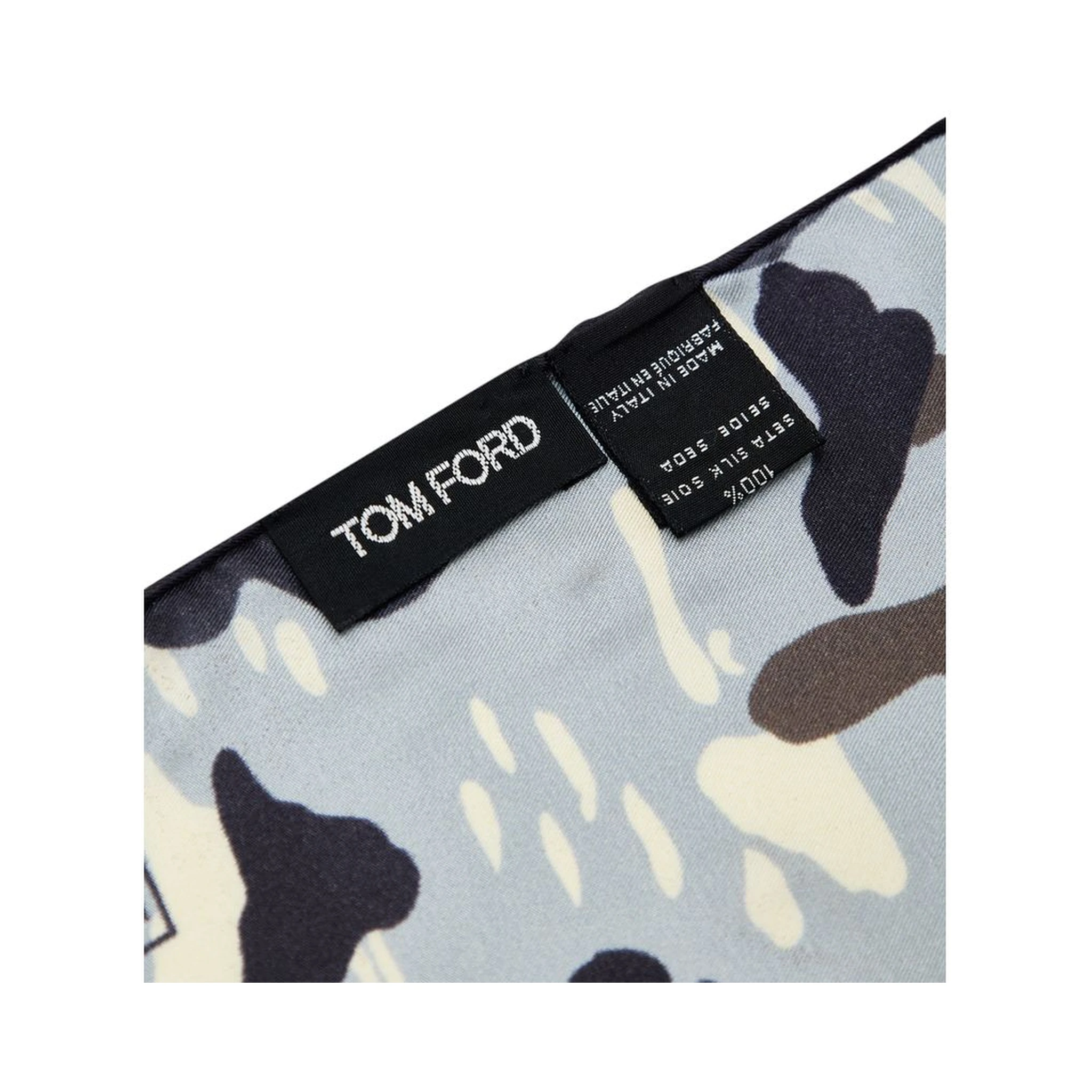 Gray Silk Pocket Square