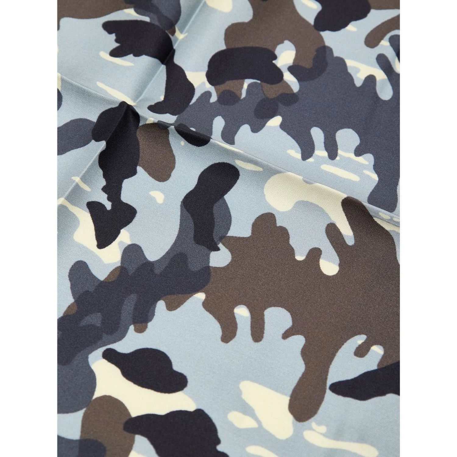 Gray Silk Pocket Square